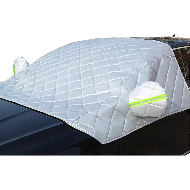 PEVA car half cover to protect your windshield and roof