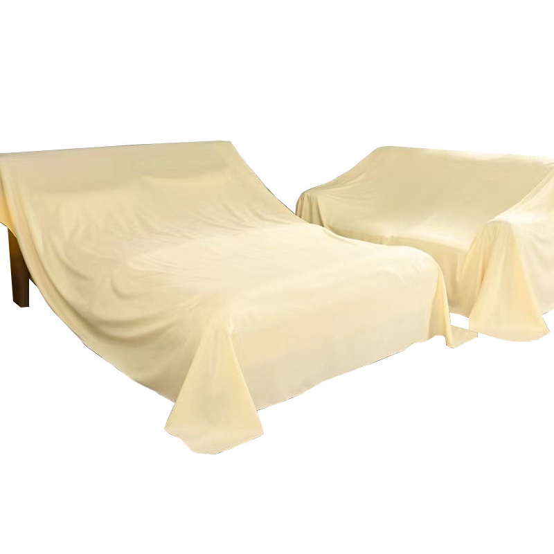 Beige waterproof polyester PE furniture cover